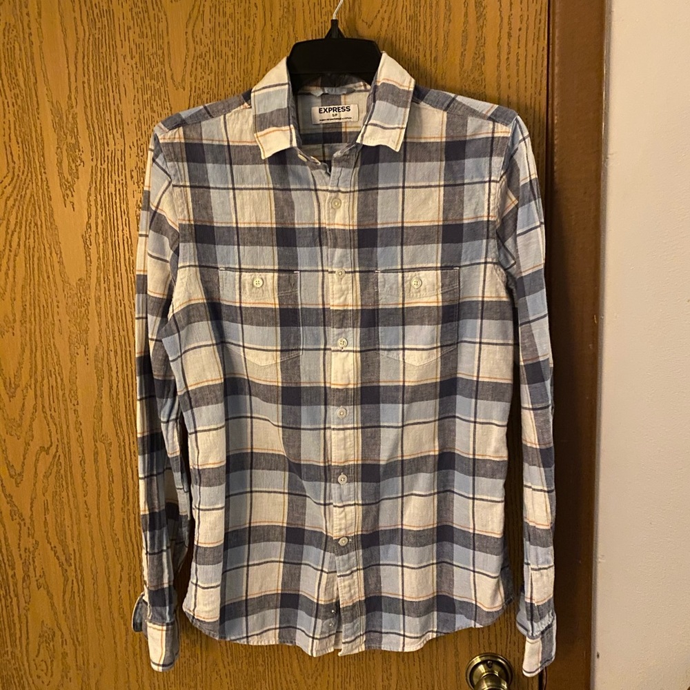 Express Mens Button Down Shirt